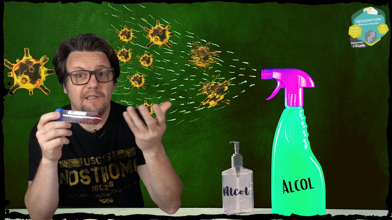 Perché l'alcol disinfetta, spiegato facile