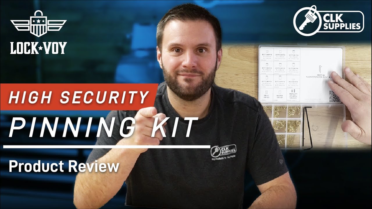 Locksmith Tool Review | NEW LockVoy High Security Pinning Kit!