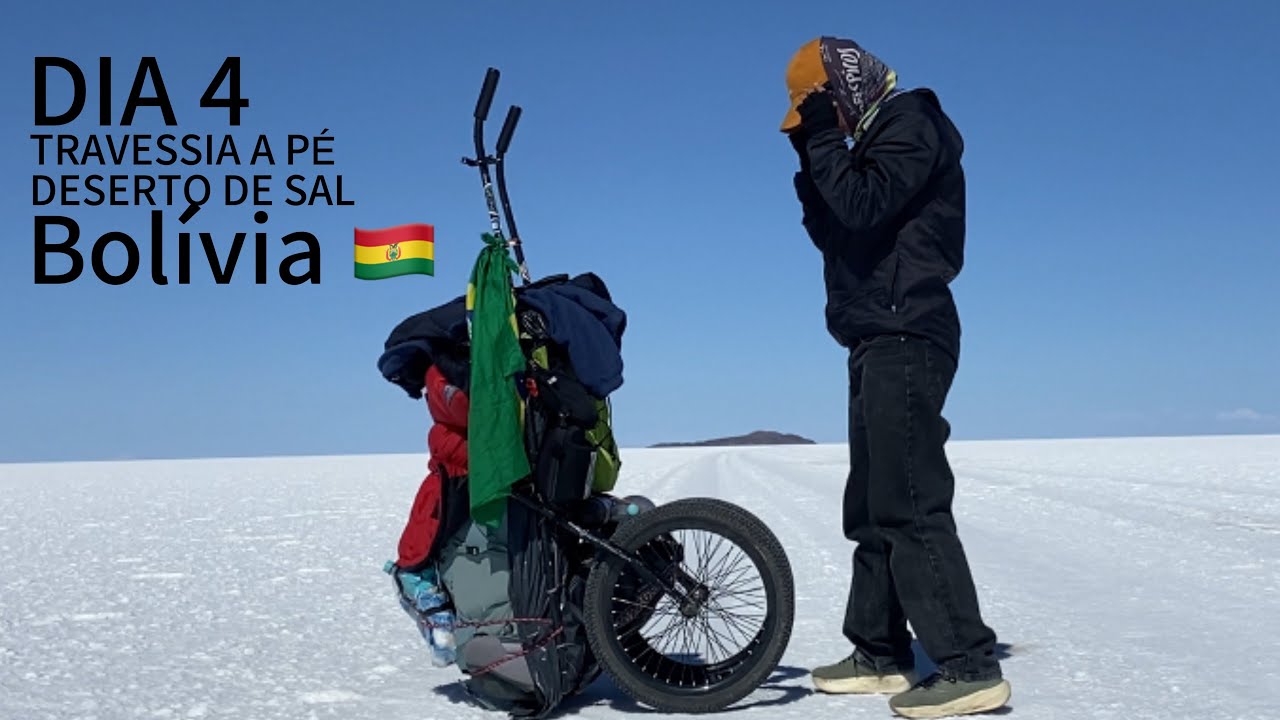 a ilha e os cactos gigantes - maior deserto de sal do mundo