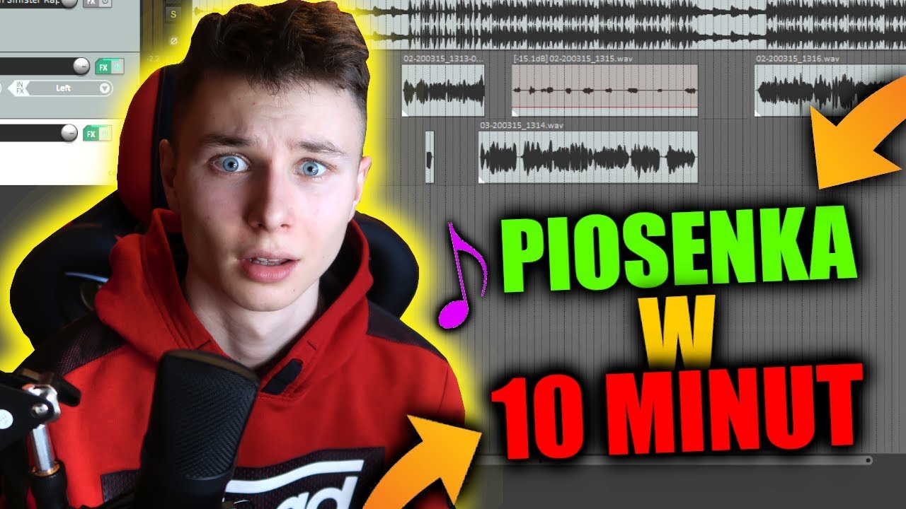 tworzę RAP W 10 MINUT!🤑