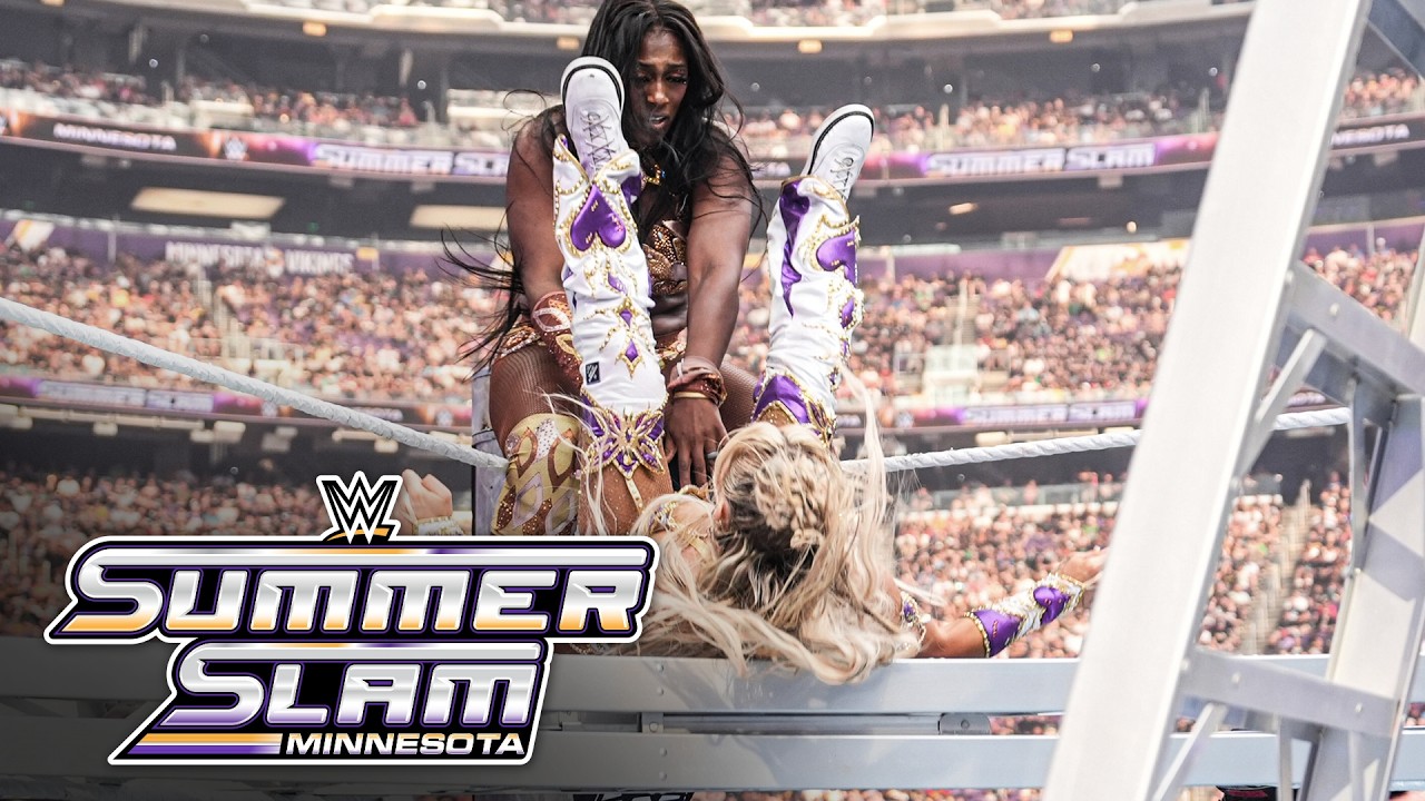 Interim WWE Women&rsquo;s Title Ladder Match: SummerSlam 2026 highlights