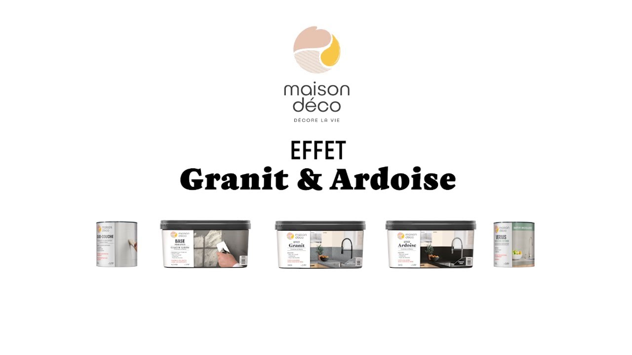 Maison Déco - Enduit de rénovation Effet Granit et Ardoise