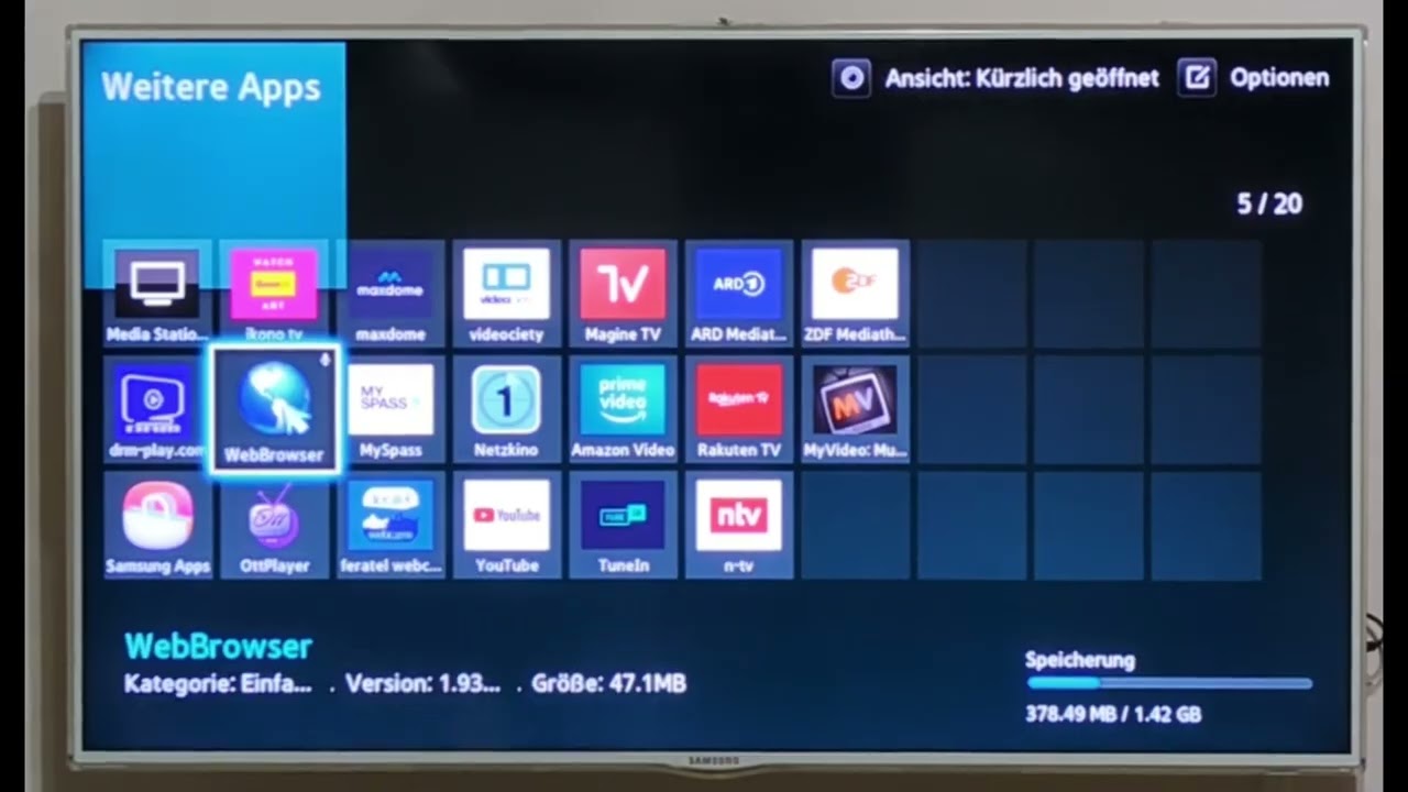SamsungTV удалить  кеш!  Старички  с  2012! Но ещё в строю