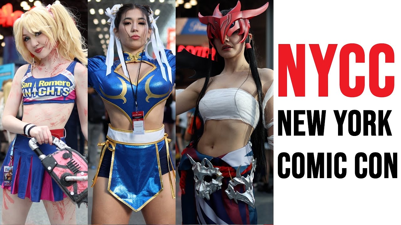 ЭТО НЬЮ-ЙОРКСКИЙ КОМИК-КОН 2024 NYCC ЛУЧШИЙ КОСПЛЕЙ МУЗЫКАЛЬНЫЙ КЛИБ ЛУЧШИЕ КОСТЮМЫ АНИМЕ CMV НЬЮ...