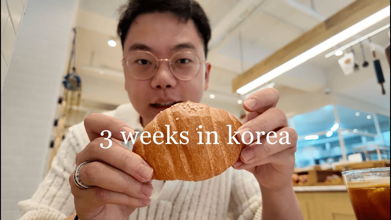 ran away from my friends to korea for 3 weeks | vlog