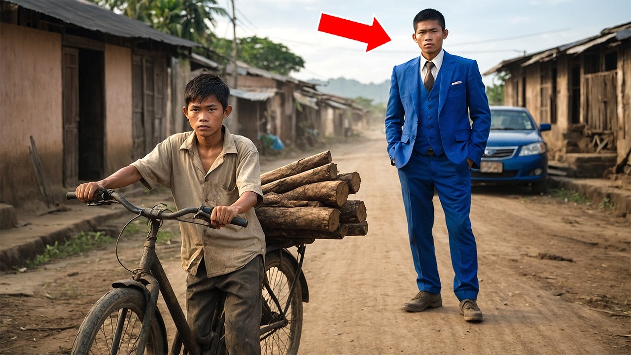 Sinundan ng milyonaryo ang anak ng tagalinis... at ang natuklasan niya'y nagpatulala sa kanya!