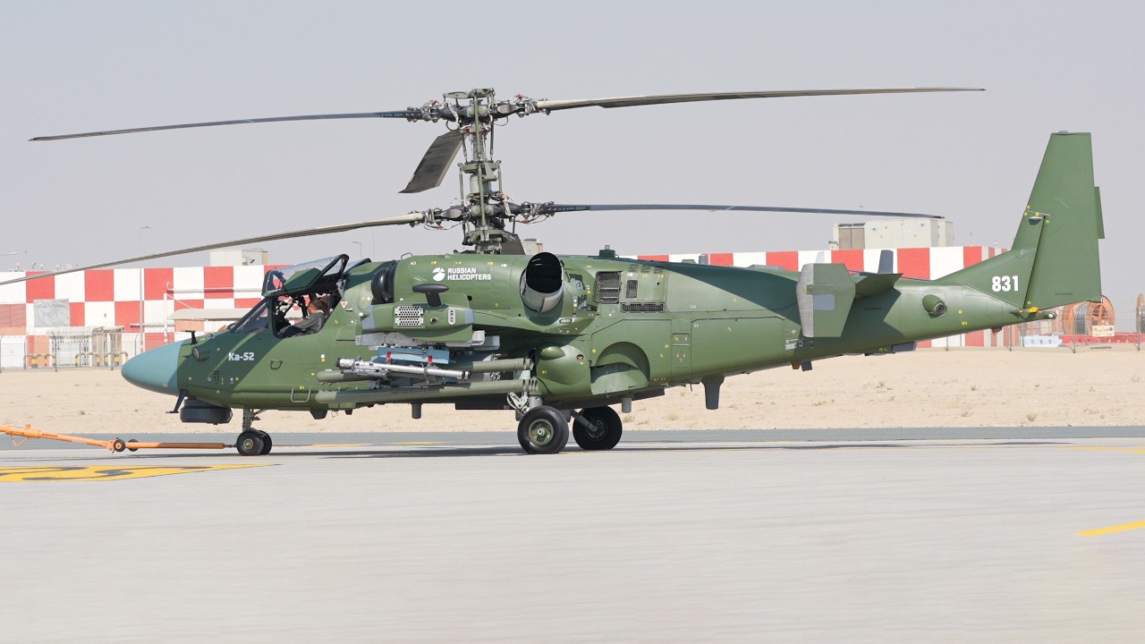Ka-52 Stuns Dubai Airshow With Aggressive Low-Altitude Demo
