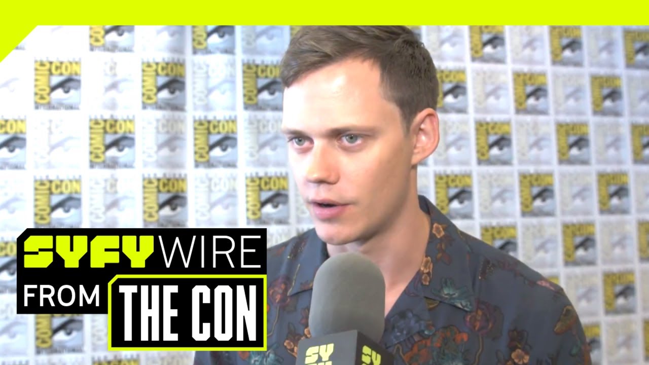 Bill Skarsgard & Castle Rock Cast On The Stephen King Universe & Their Fears | SDCC 2018 | SYFY WIRE