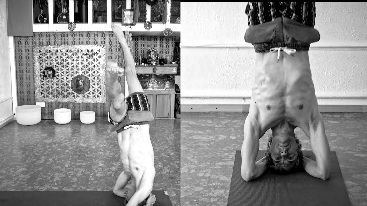 Asana Kitchen: Sirsasana Head Balance Demonstration with David Garrigues