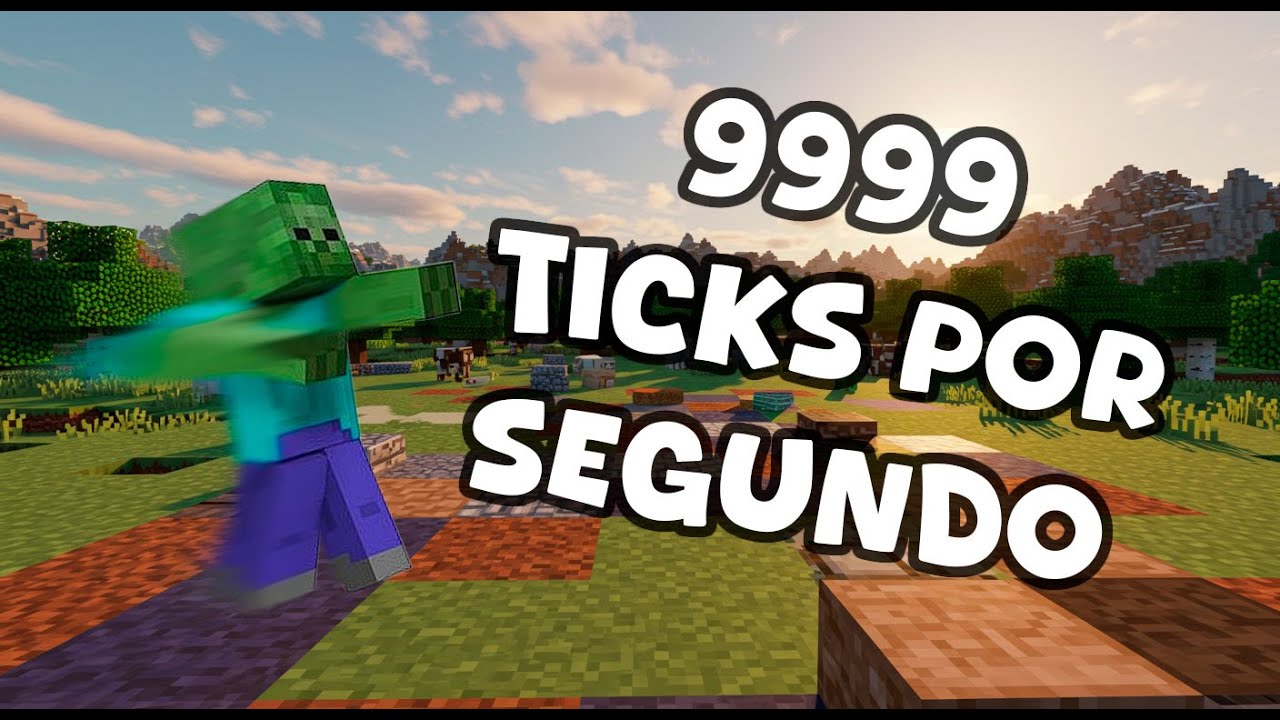 Se puede sobrevivir en un mundo con un tickrate de 9999 | Reto Minecraft