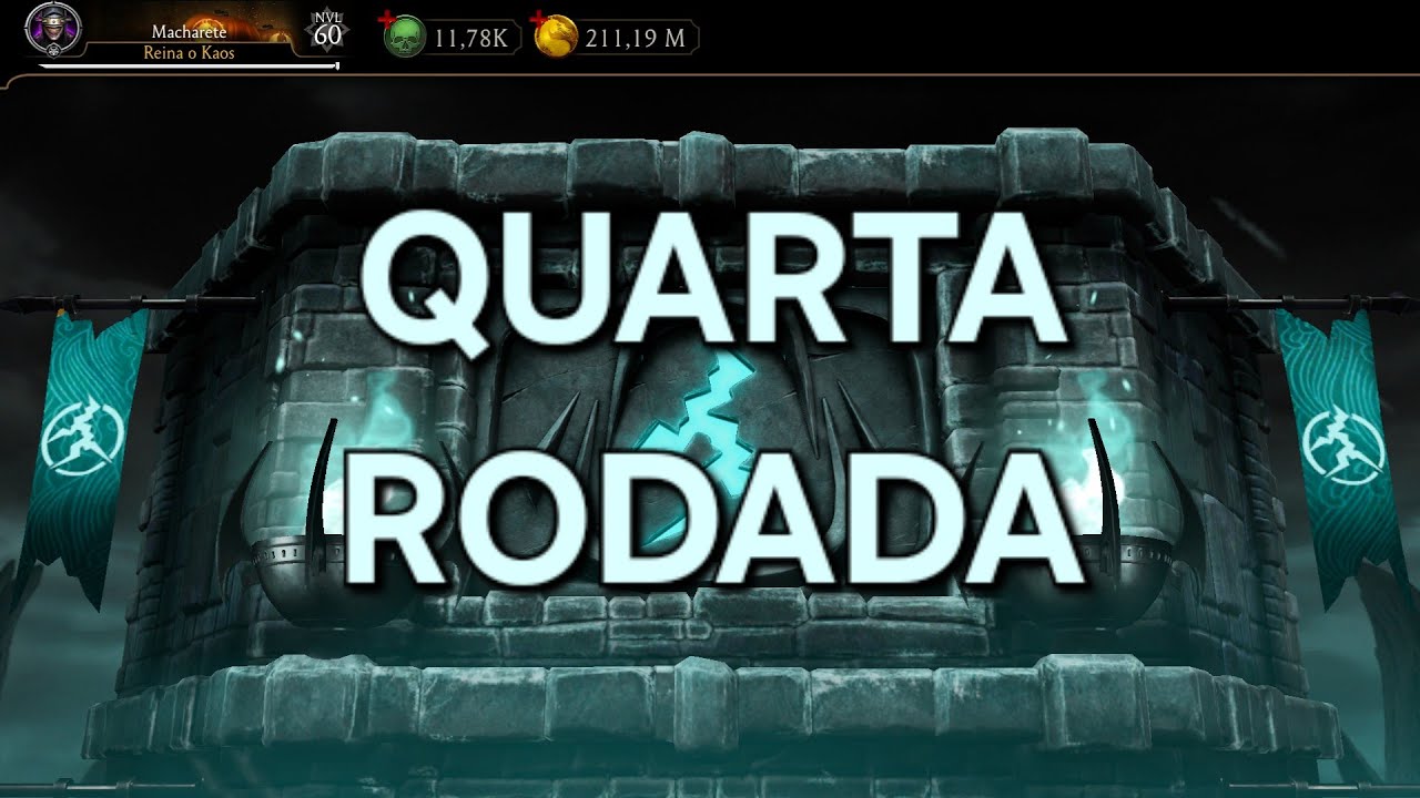 Terminando a Torre do Vento Ancestral normal pela quarta vez no Mortal Kombat Mobile 