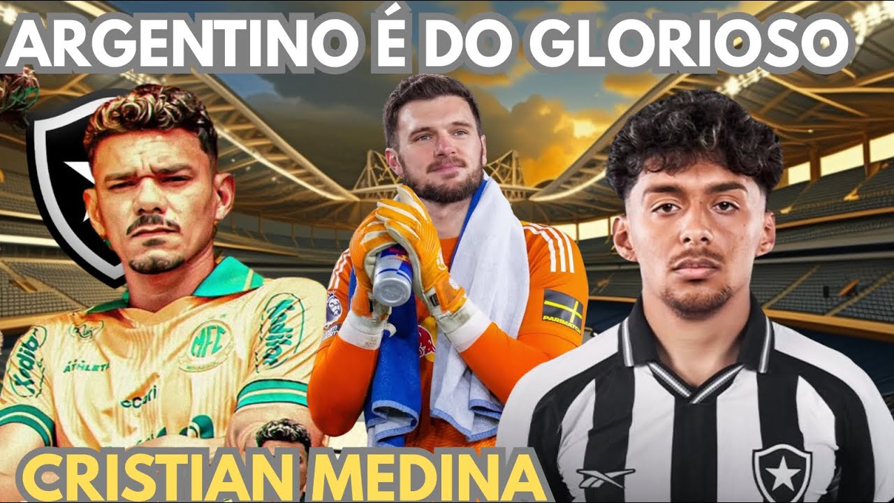 AGORA É OFICIAL! 🇦🇷 CRISTIAN MEDINA É DO FOGÃO! ANDRÉ ROCHA TRAZ OS DETALHES DO ACORDO!