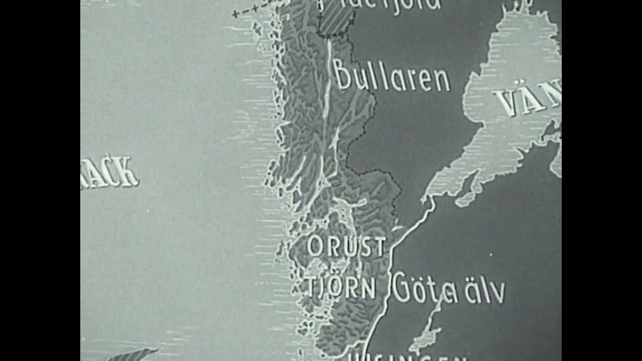 Göteborg och Bohuslän(1947)  Götaälvbron. Svenska kullagerfabriken. Volvofabrik.