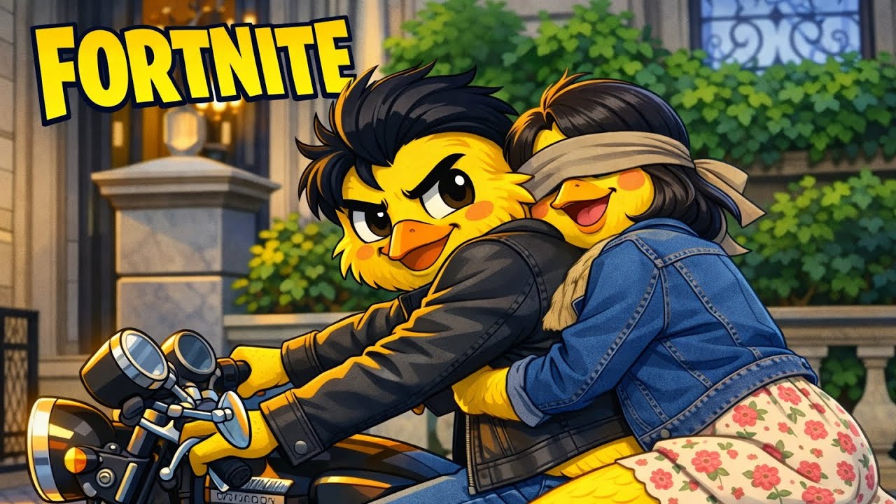 3 METROS SOBRE LOS POLLOS!! Fortnite 🏍️🚬 | LosPollosss 🐥