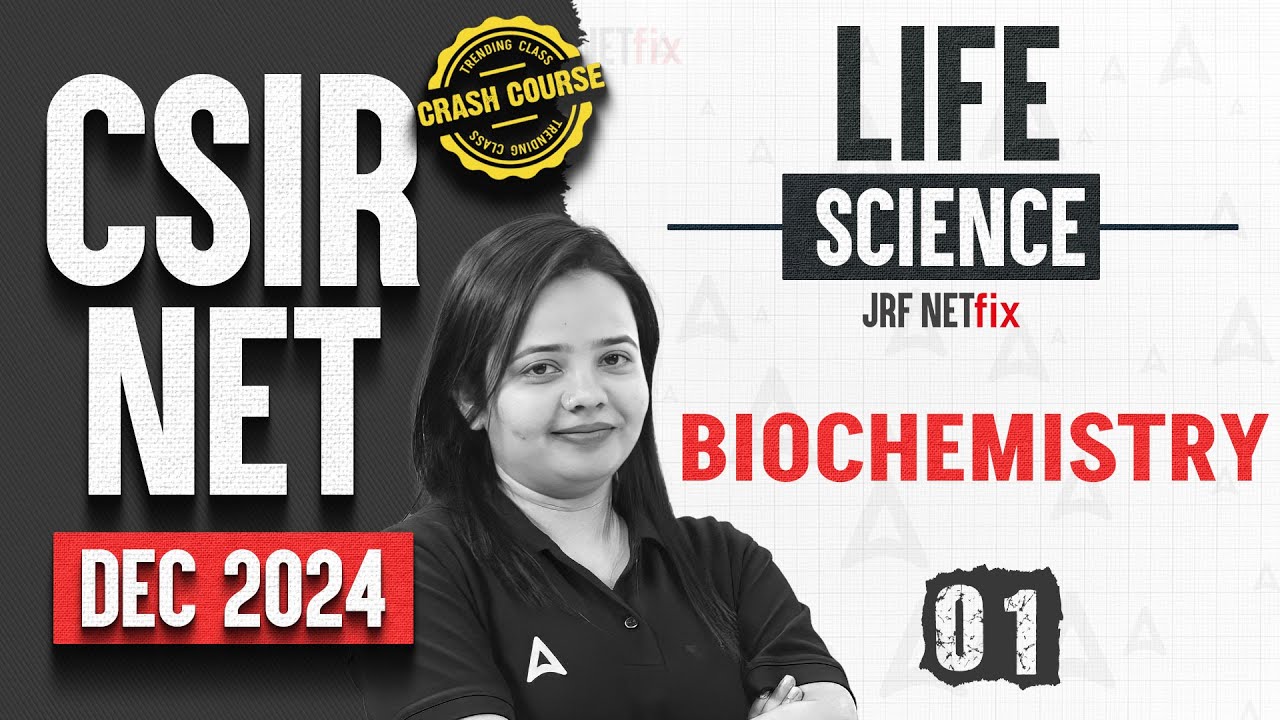 CSIR NET Dec 2024 Life Science | Biochemistry | Crash Course | CSIR NET Adda247