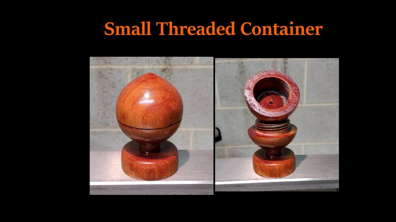 Small Threaded Container