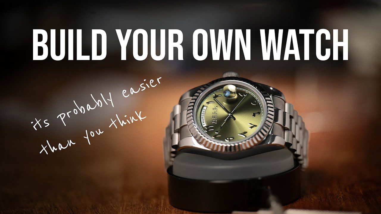 BUILD YOUR OWN Automatic watch with a DAY DATE complication!