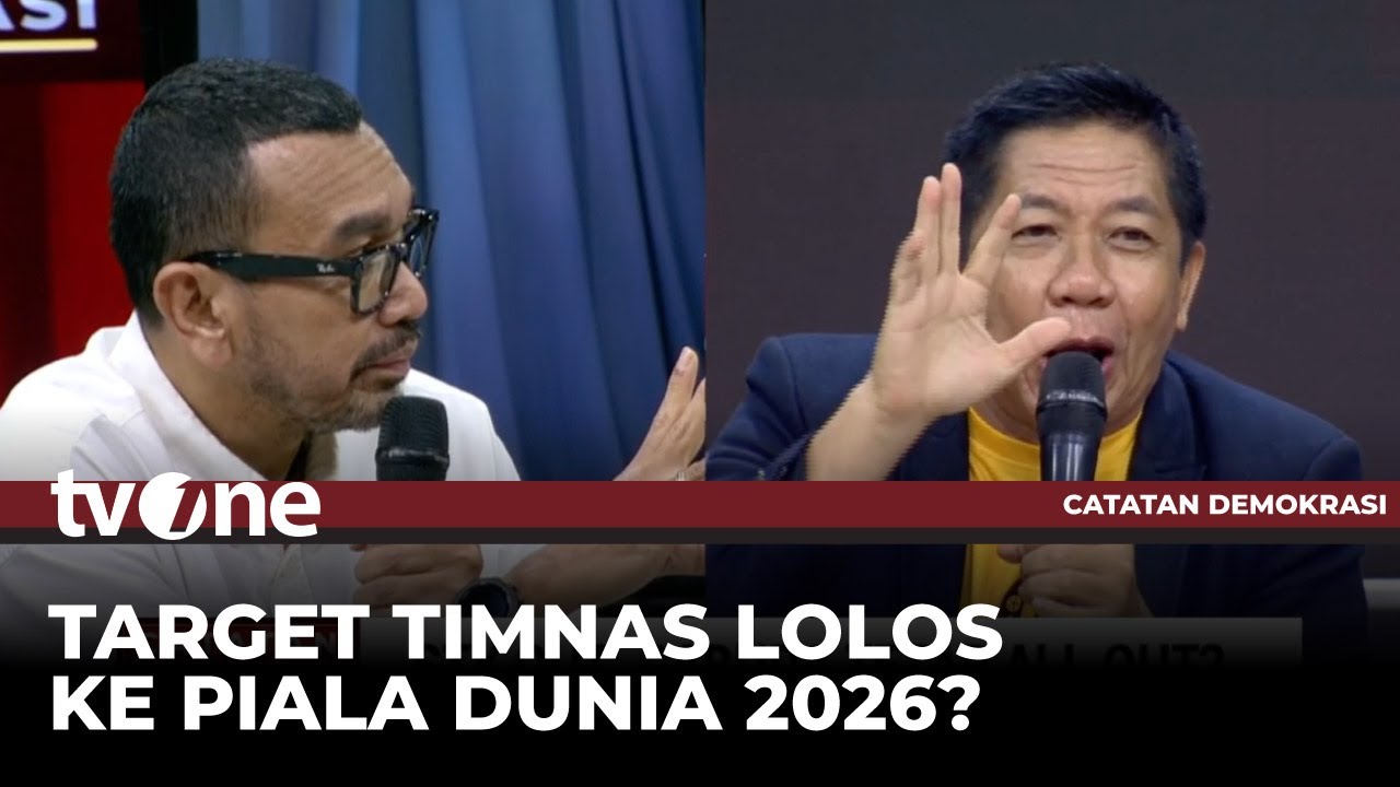 Saling Sanggah Dengan Effendi Gazali, Arya: Target Terbaik Semifinal | Catatan Demokrasi tvOne