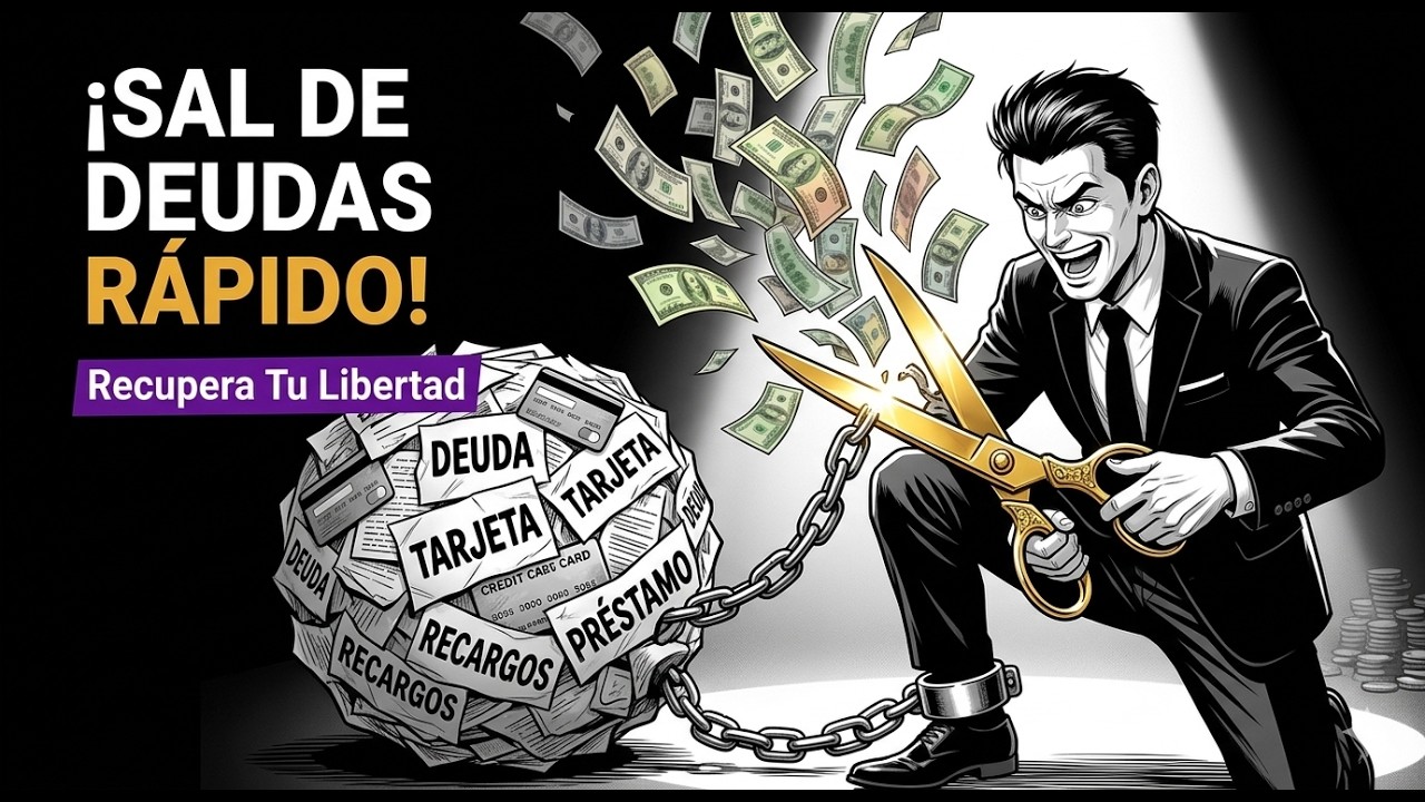 CÓMO SALIR DE DEUDAS RÁPIDO EN 2026: Recupera Tu Libertad Financiera🚀│Educación Financiera