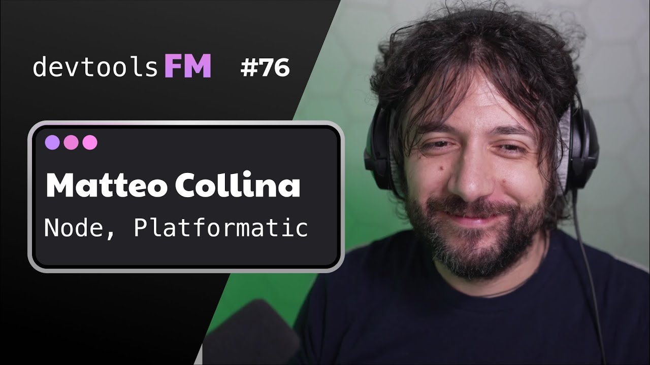 Matteo Collina - Node.js, Fastify, Platformatic