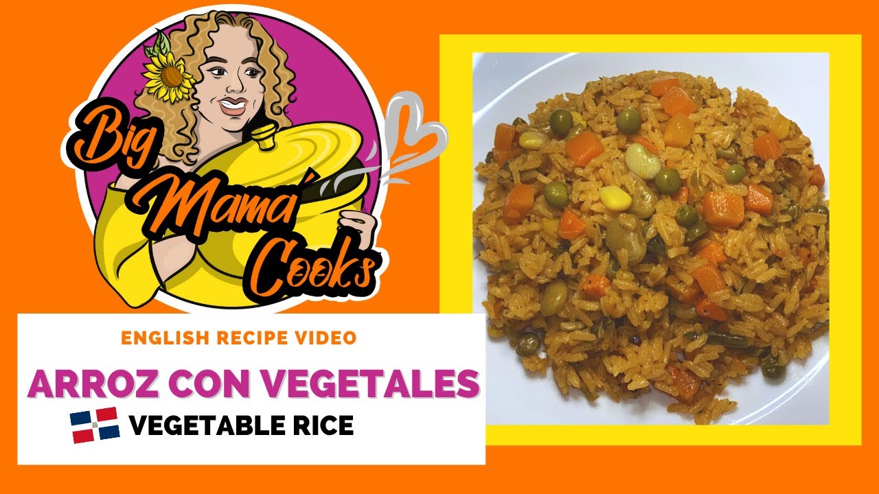 Рис с овощами | Arroz con Vegetales *ВИДЕО АНГЛИЙСКОГО РЕЦЕПТА #bigmamacooks