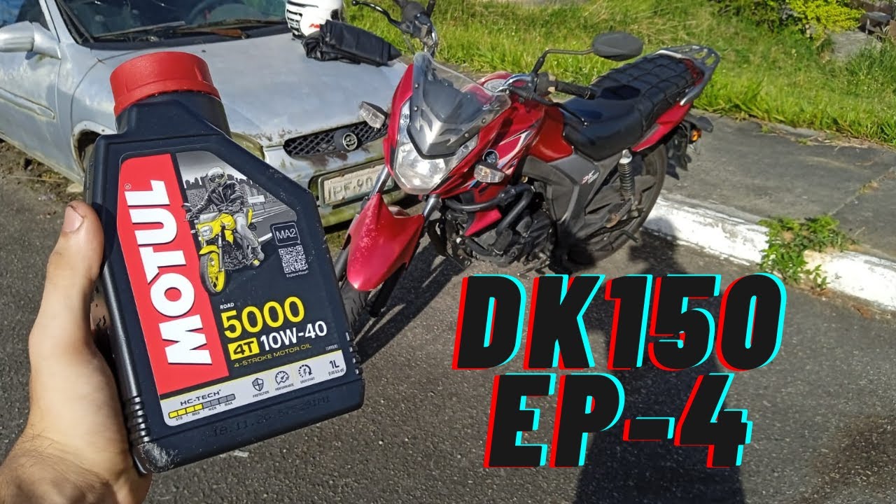 DK 150 Revisão e troca da buzina