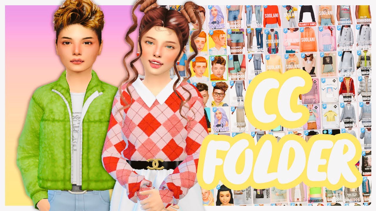 KIDS CC FOLDER  🍓 The Sims 4 Kids CC Folder Mods FREE DOWNLOAD LINK