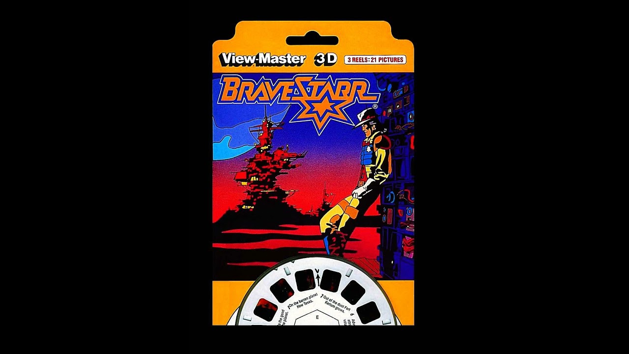View-Master reading of Bravestarr from 3D Blister, Hörspiel, Hörbuch, Cartoon Favorites, TV, Comic