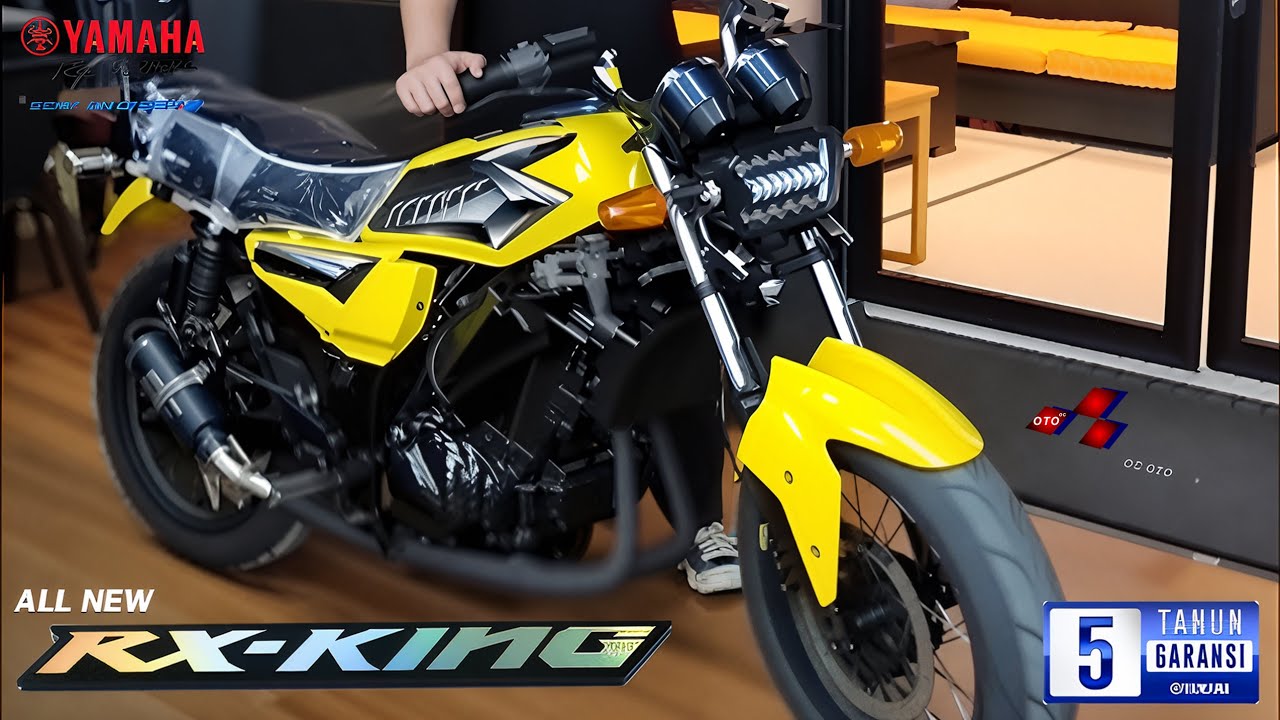 GILAA 🔥 NEW YAMAHA RX KING 250 CC EDISI BUMBLEBEE | HARGANYA TEMBUS 60 JUTA
