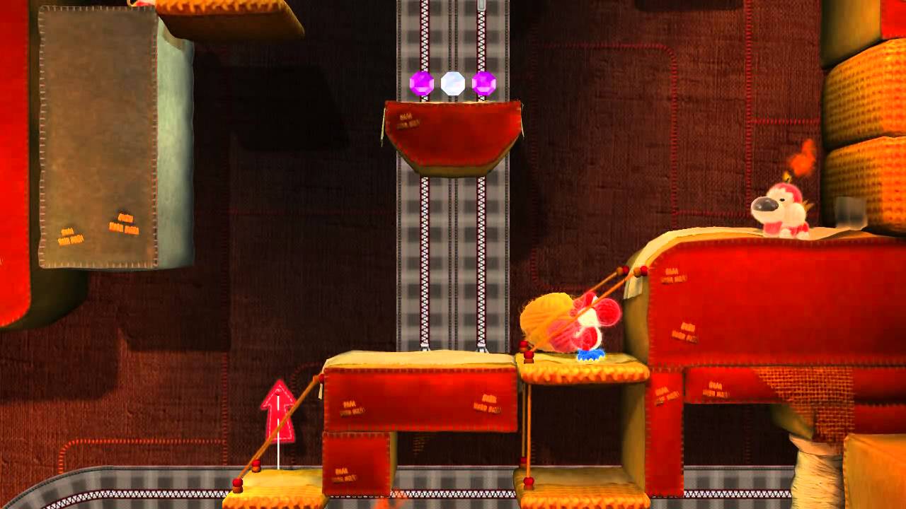 Yoshi’s Woolly World: 2-8. El castillo de Chamuscán Guardián
