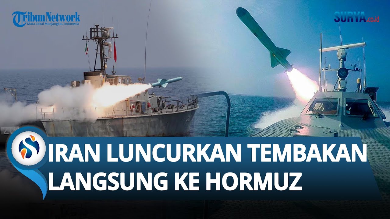 UNJUK TAJI IRAN di Selat Hormuz Buat AS Panas Dingin! Tembakan Nyata Jadi Sorotan