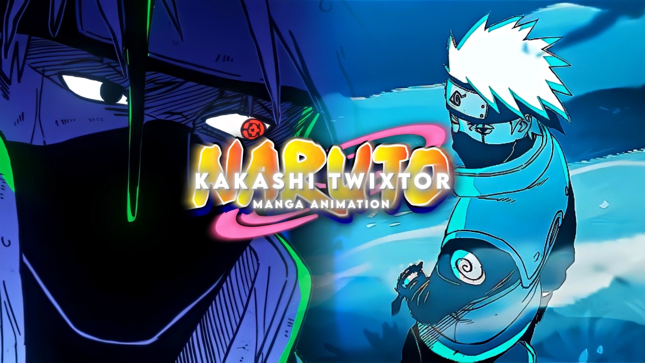 Kakashi Manga Animation | Twixtor Clips | Naruto