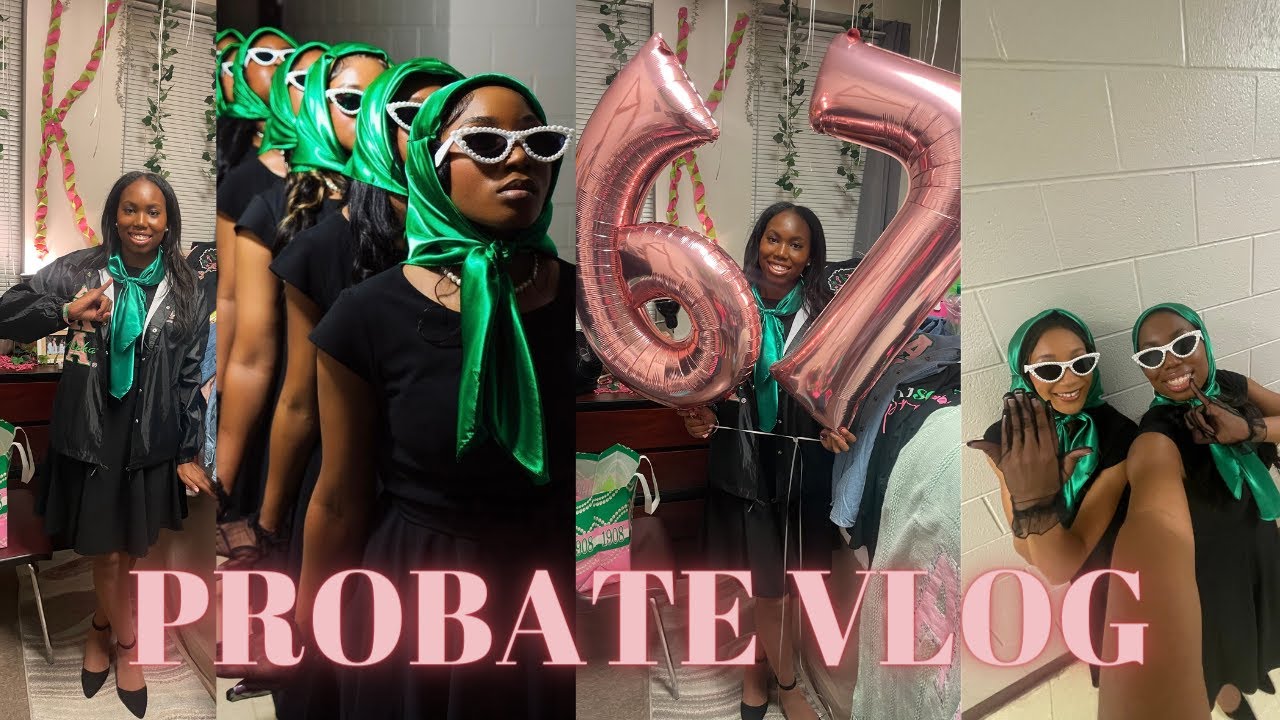 PROBATE VLOG: alabama a&m university, probate season, alpha kappa alpha, i just crossed, hbcu vlog