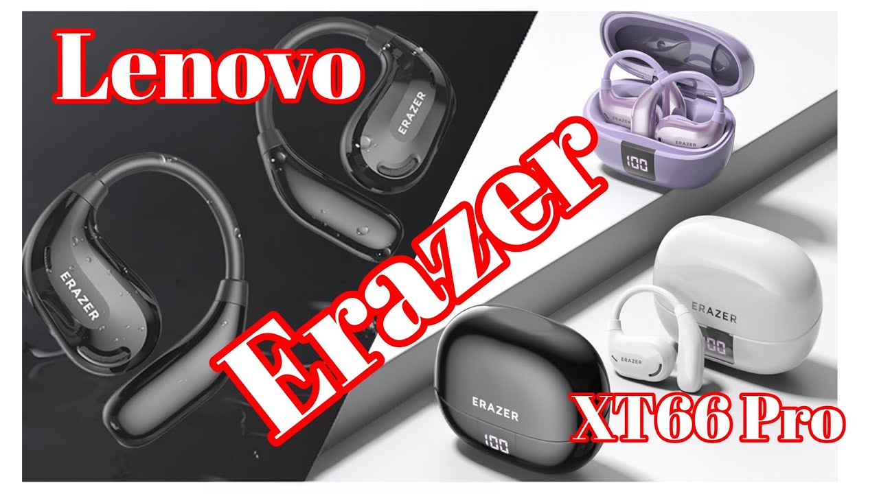 Наушники Lenovo Erazer XT66 Pro, OWS, Bluetooth 6.0, Stereo. Знакомимся! 
