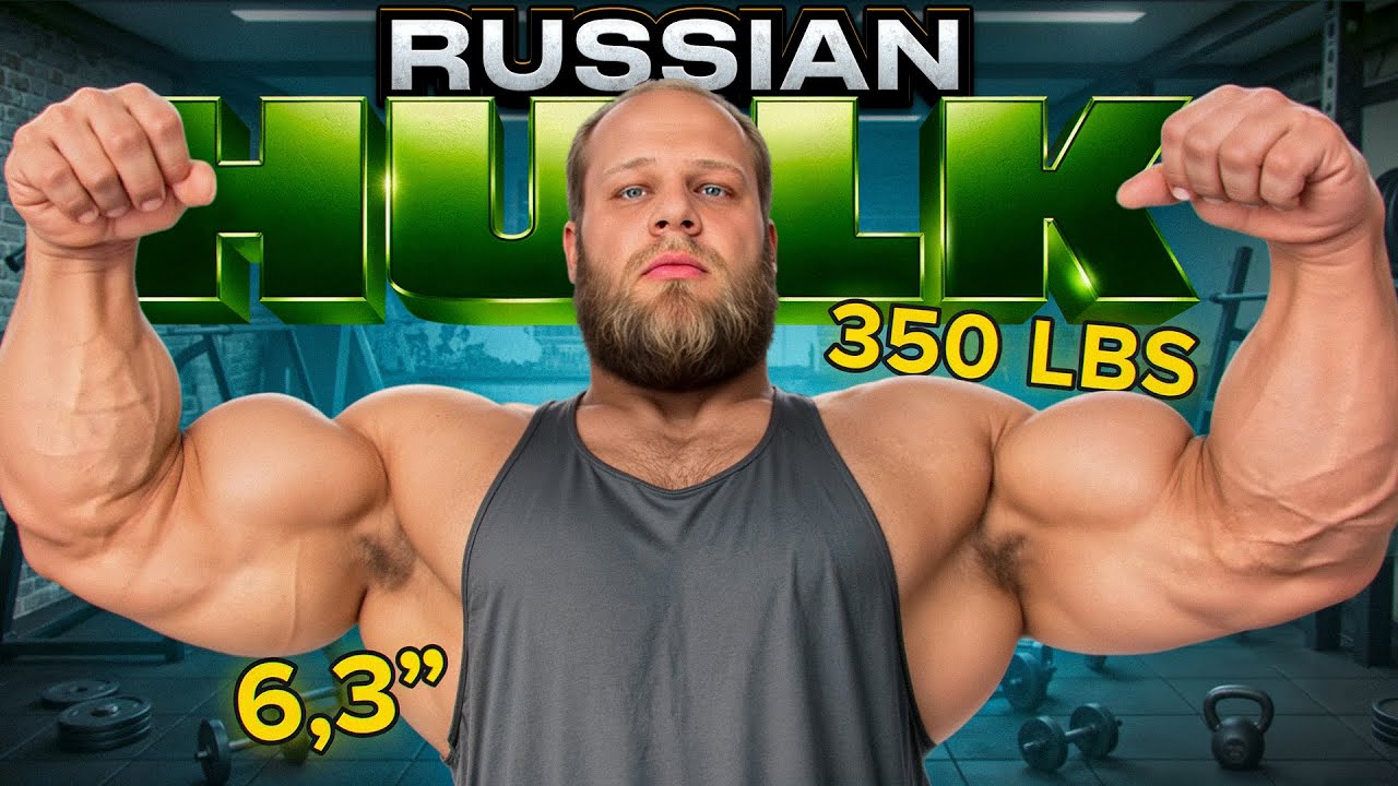 ANDREY SMAEV INTERVIEW / RUSSIAN HULK INSANE WORKOUT