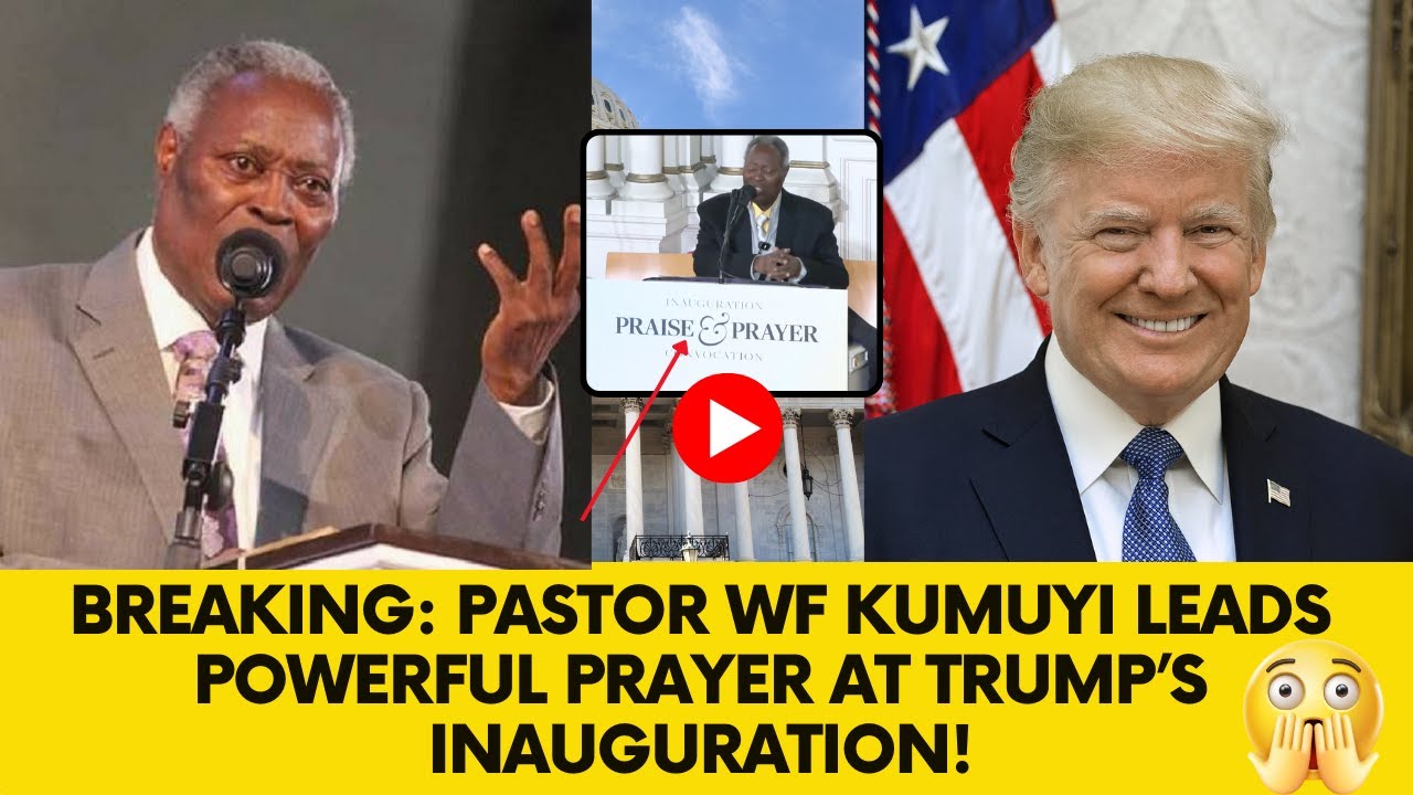BREAKING: Pastor WF Kumuyi Leads Powerful Prayer at Trump’s Inauguration!