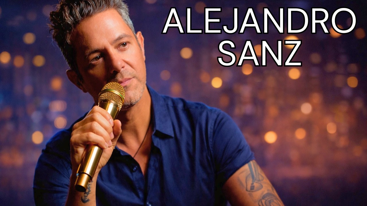 Inspirado en ALEJANDRO SANZ – canciones para enamorarse Medianoche en Tus Ojos – clásicos románticos