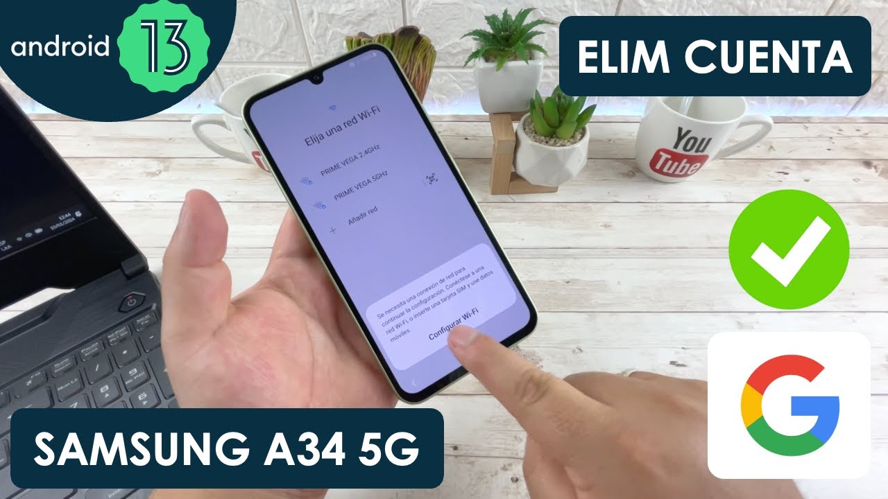 Eliminar Cuenta de Google Samsung Galaxy A34 5G | Android 13 | UnlockTool