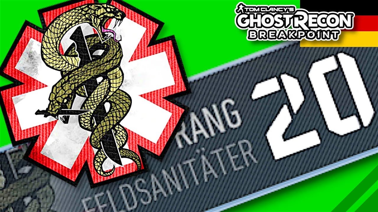 FELDSANITÄTER Level 20 (Rang 19 auf 20) 👻 Ghost Recon Breakpoint Klassen Leveln