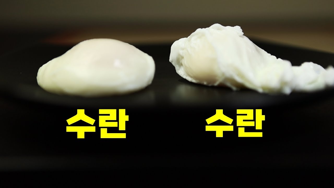 수란 만들기 다른 점은 무엇일까?  ::  포치드에그 :: 계란 수란