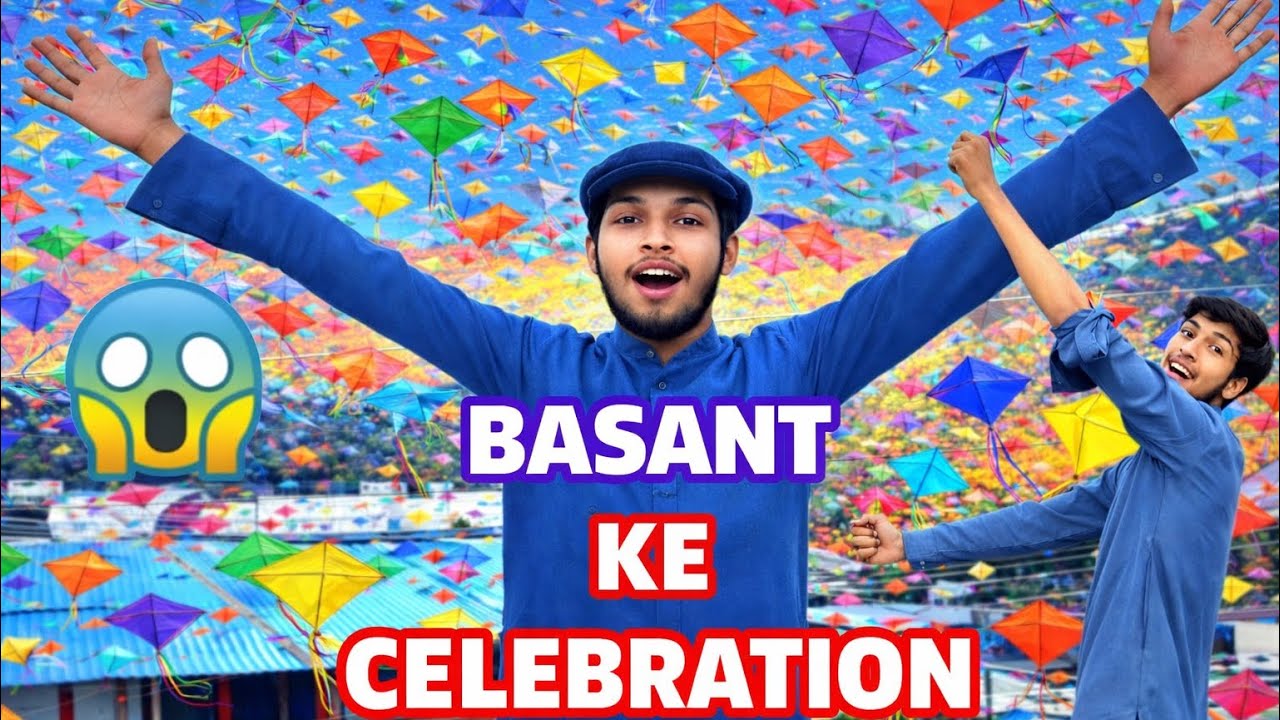 BASAST KA MAHOOL HO OR KITE NA HO🧵🪁 AND BASANT KE CELEBRATIONS 🥰❤️ AJ KA DIN BAN GIA 😍ASADZONE 😱