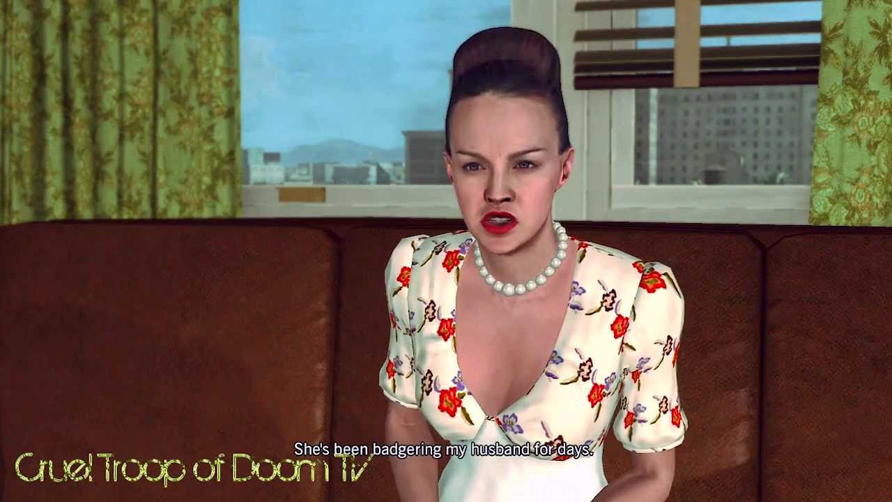 L.A. Noire: Perfect Interrogation - Gloria Bishop at their Apartment [A Fallen Idol Case]