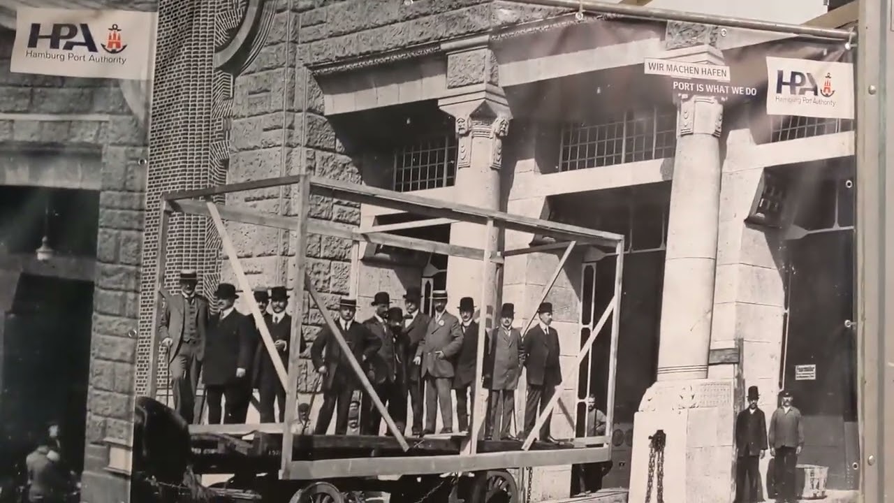 Hamburg tunel pod Elba 1901 r