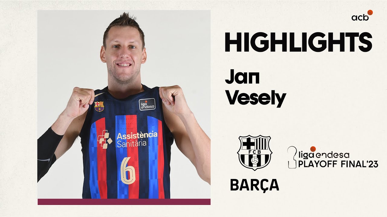 JAN VESELY, lider ofensivo en la VICTORIA del Barça | Playoff Final 2023