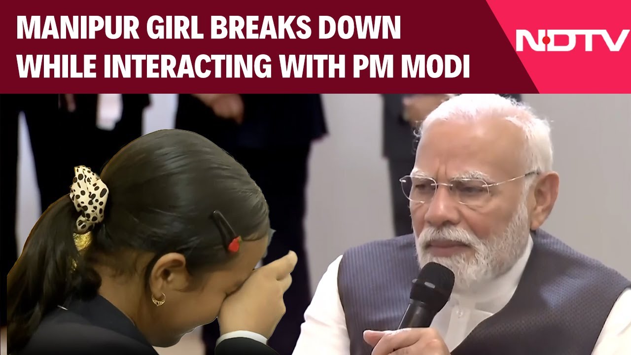 PM Modi In Manipur | Manipur Violence Victims, Locals Break Down While Interacting With PM Modi