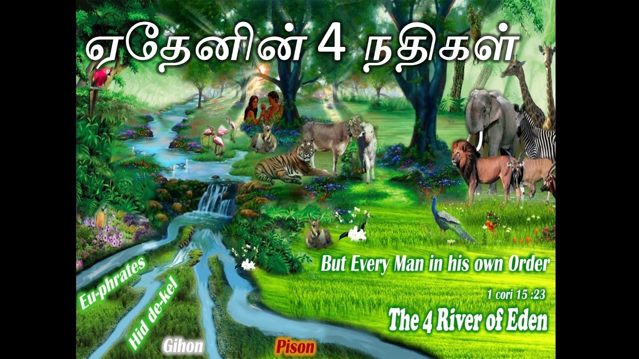 BIBLE TOPIC: 4 RIVERS OF EDEN