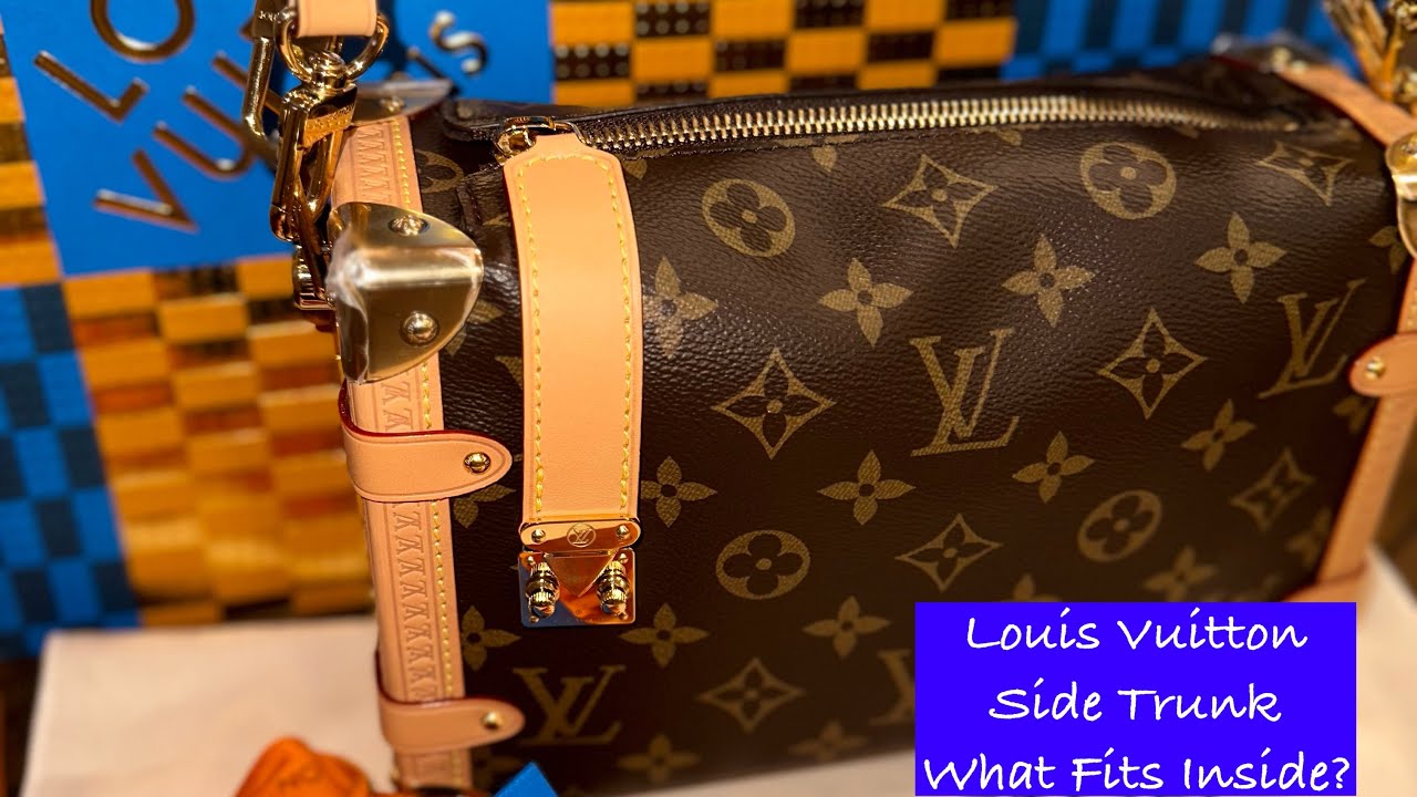 THE NEW LOUIS VUITTON SIDE TRUNK | WHAT FITS INSIDE???