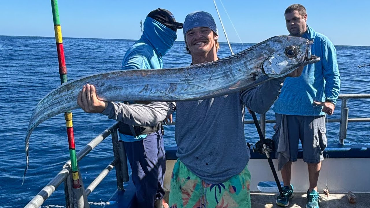 INSANE DEEPWATER FISHING (we caught a sea monster)