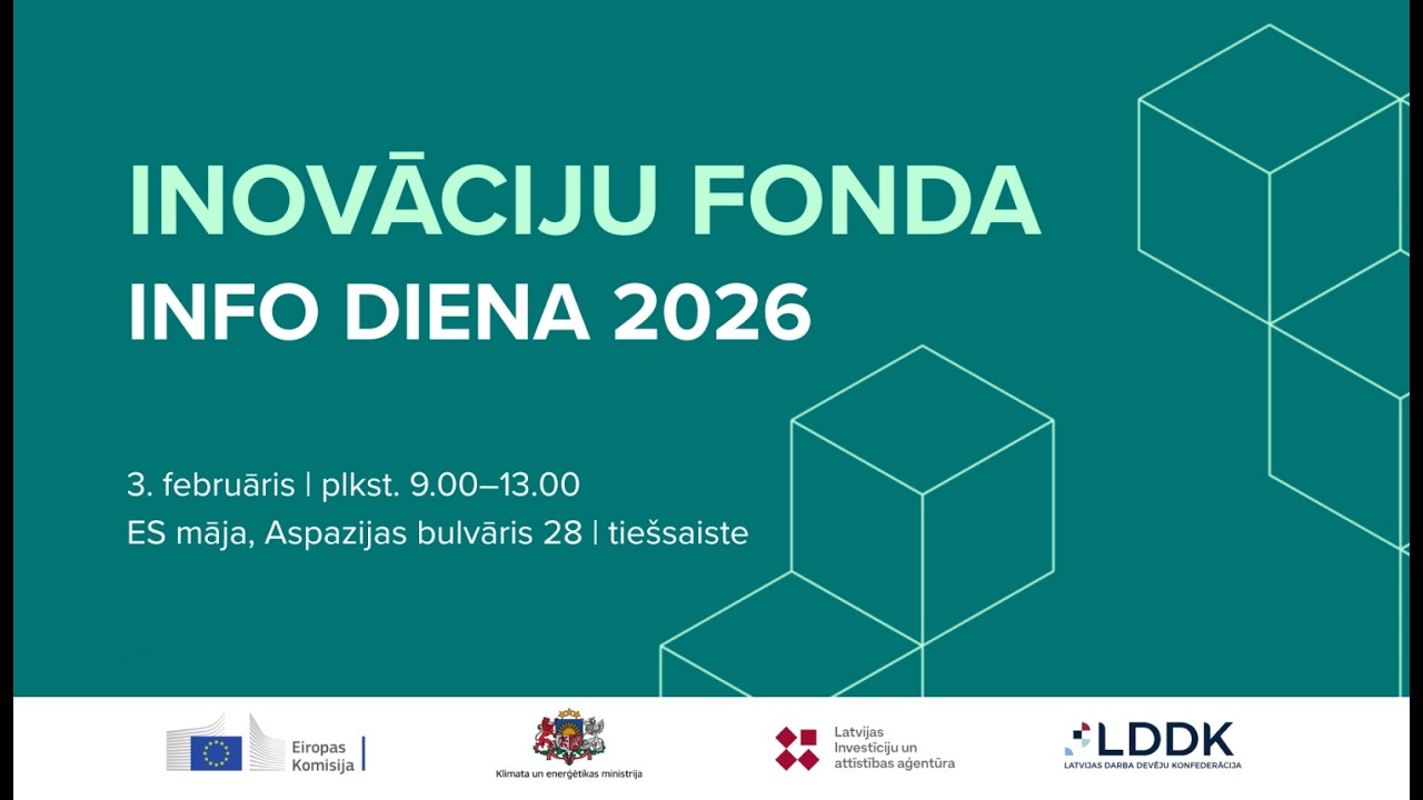 Inovāciju fonda informācijas diena 2026