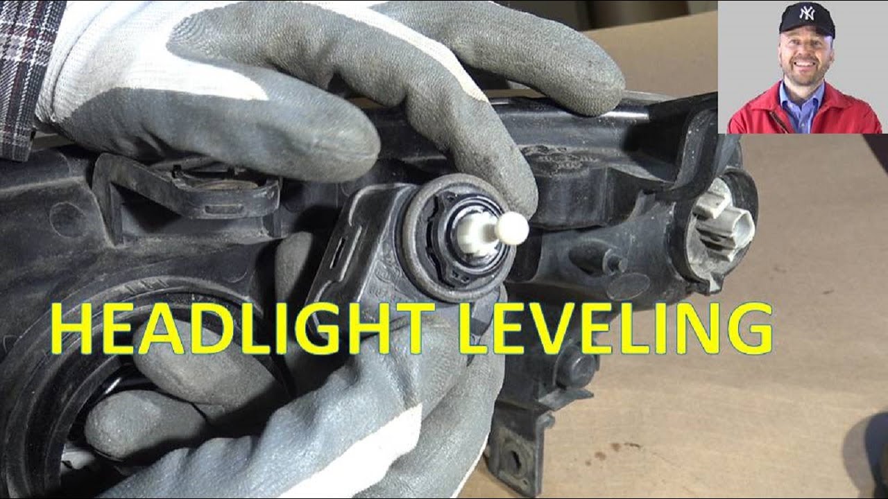 How do you Repair service the Headlight Leveling Motor in Car or Truck